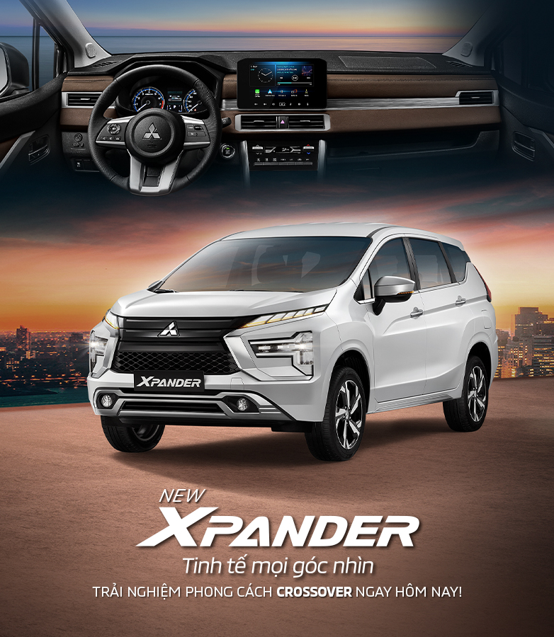 MITSUBISHI XPANDER 2022 – MẪU XE 7 CHỖ PHONG CÁCH CROSSOVER TINH TẾ MỌI GÓC NHÌN